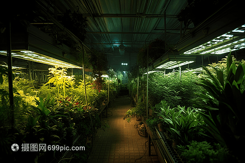室内农场抗虫植物